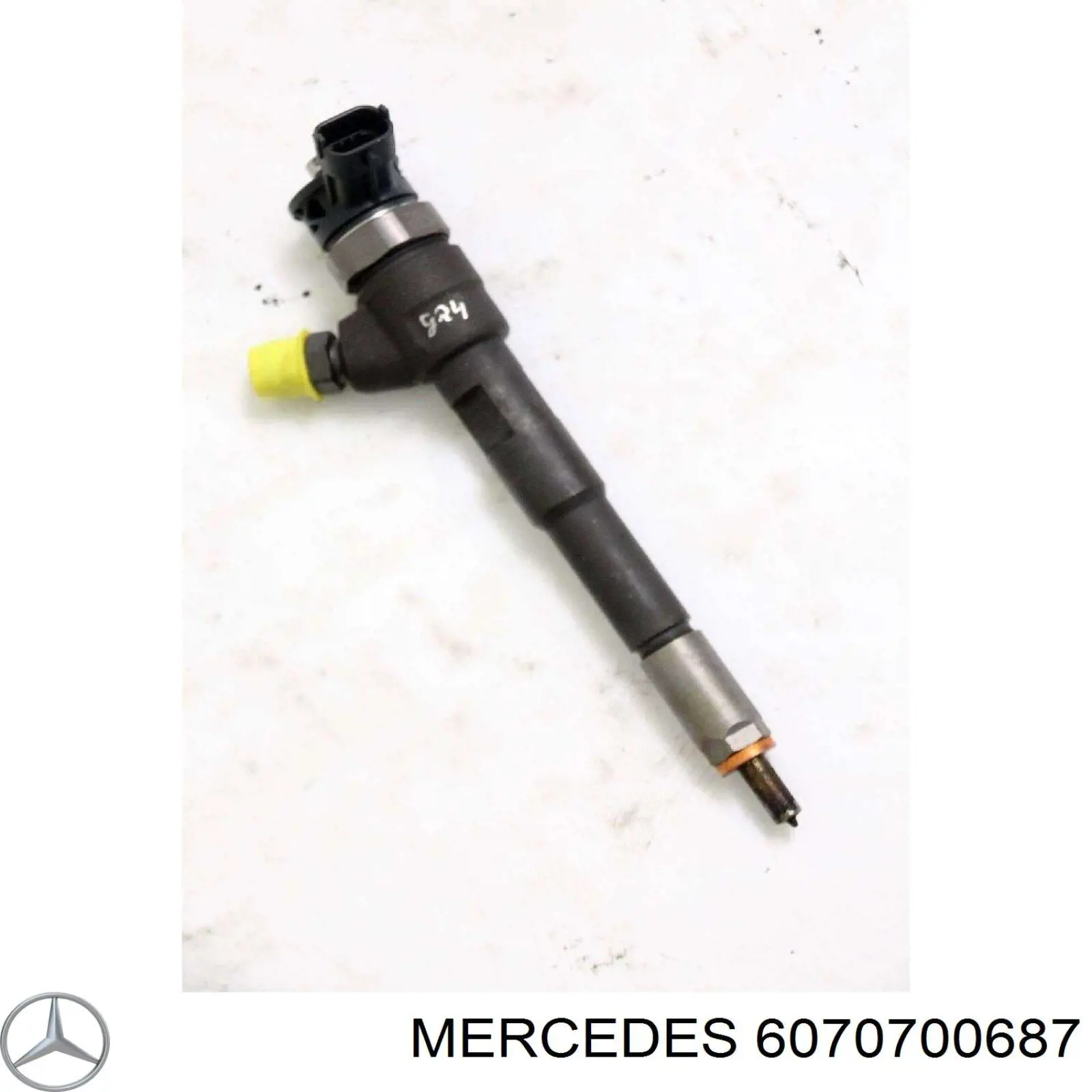 A6070700687 Mercedes Injetor de injeção de combustível