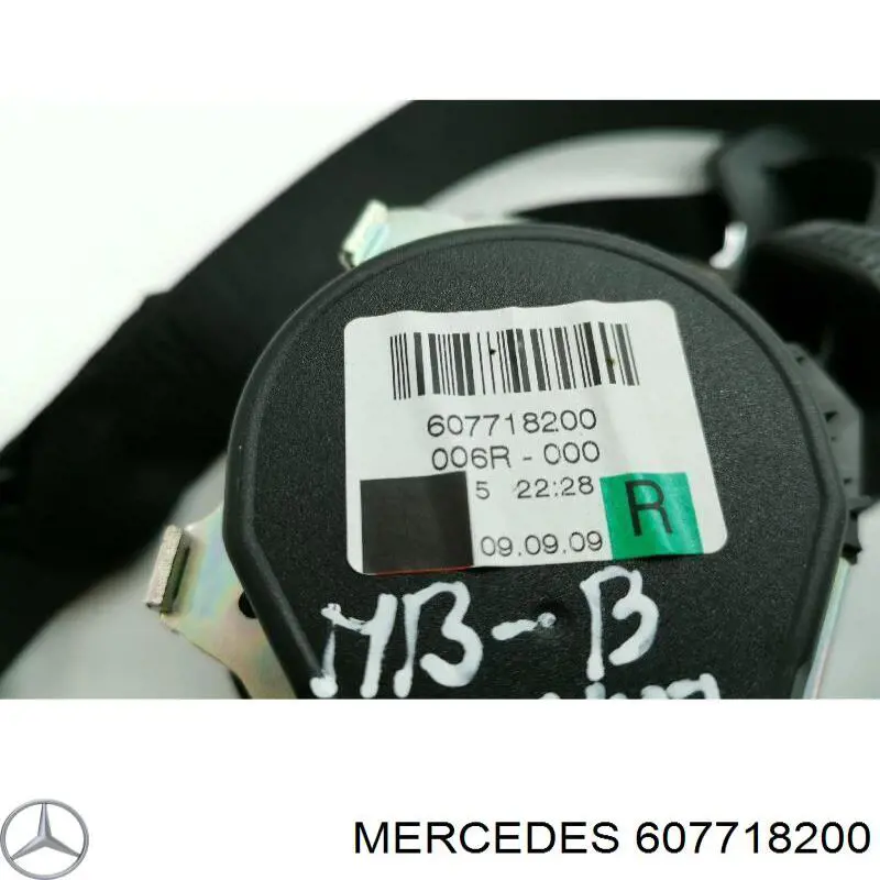 Correia de segurança dianteira direita Mercedes 607718200 preço, a partir de 74,75 USD