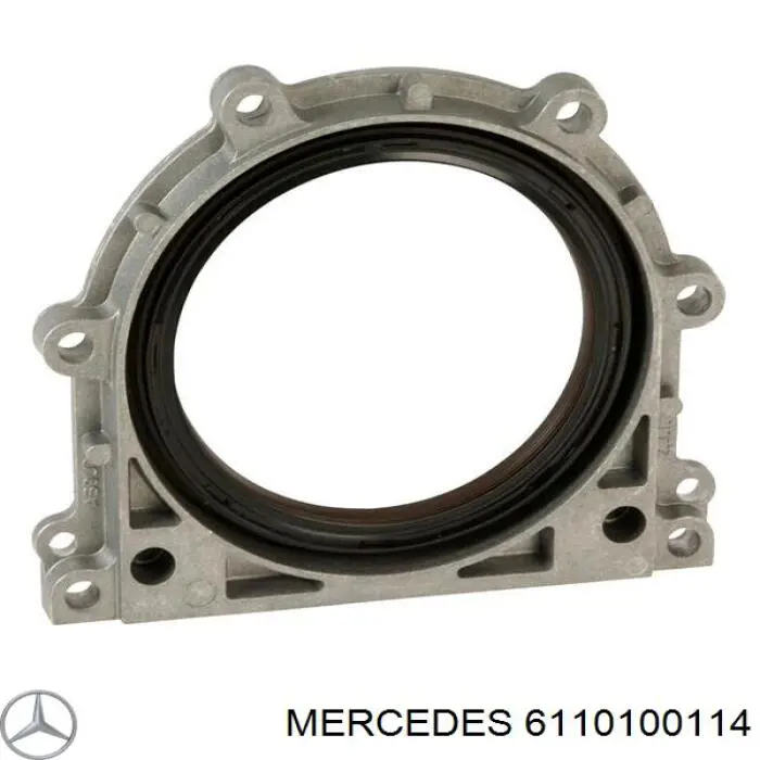 6110100114 Mercedes Vedação traseira de cambota de motor