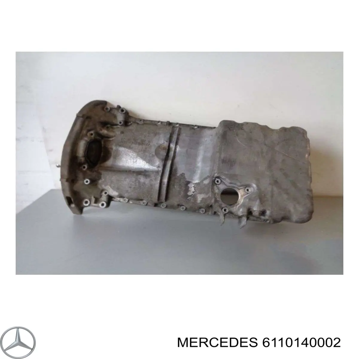 6110100113 Mercedes Panela de óleo de cárter do motor