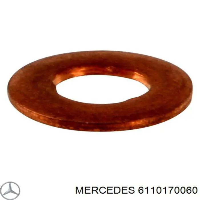 Anel (arruela) do injetor de ajuste Mercedes 6110170060 preço, a partir de 2,65 USD