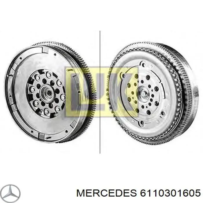 Compre 6110301605 Mercedes Volante de motor
