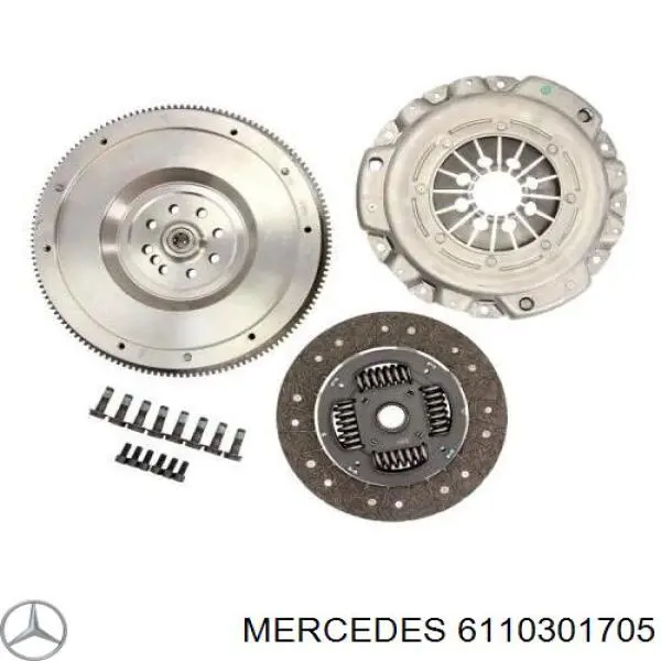 Compre 6110301705 Mercedes Volante de motor