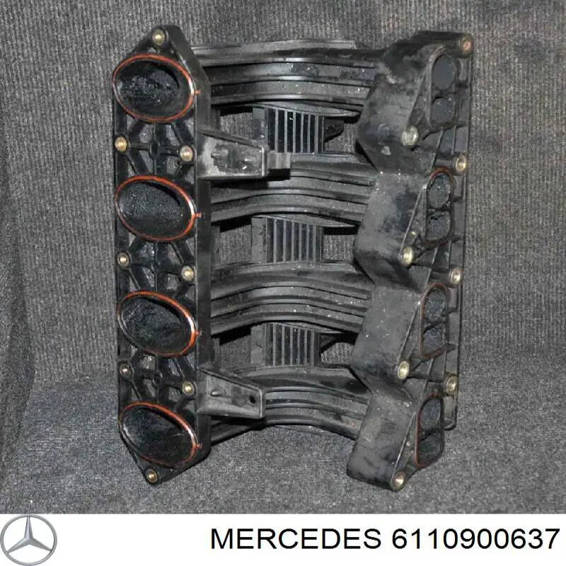 6110900637 Mercedes Tubo coletor de admissão