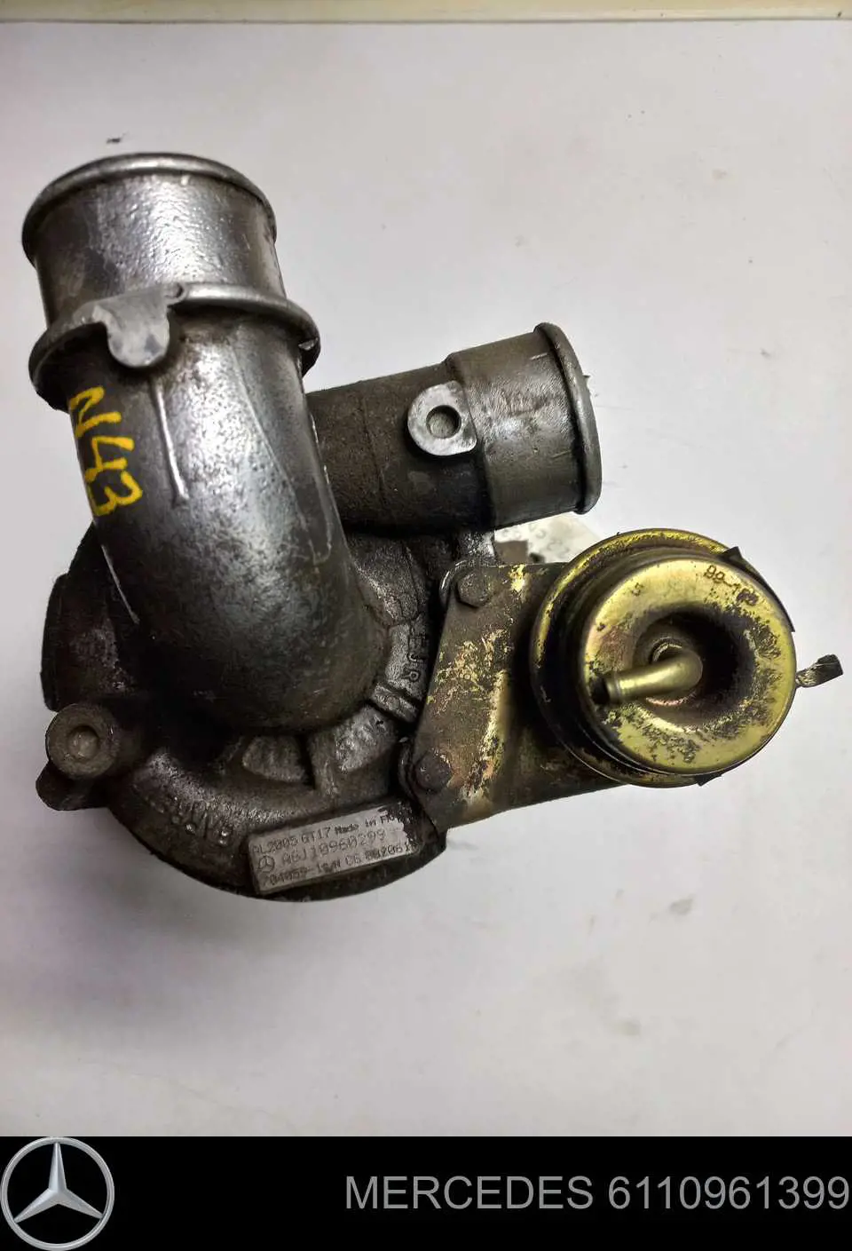 6110961399 Mercedes Turbina