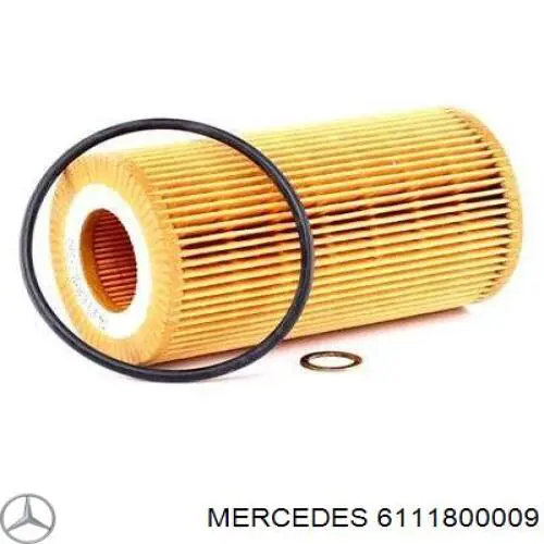 Filtro de óleo Mercedes 6111800009 preço, a partir de 4,06 USD