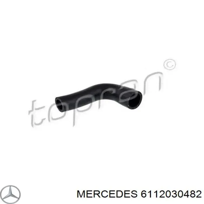 6112030482 Mercedes Mangueira (cano derivado) de bomba de água de admissão
