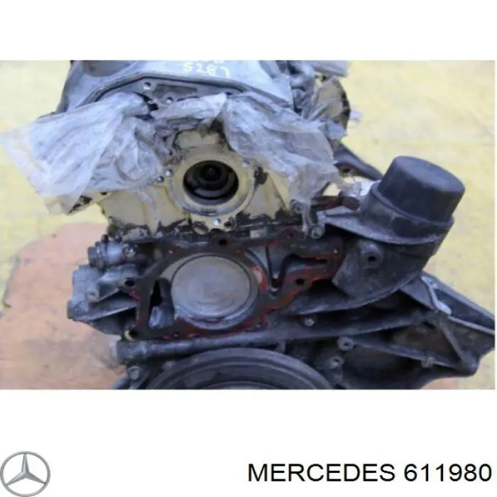 611980 Mercedes Motor montado