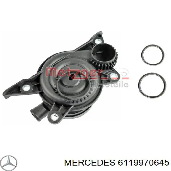 Vedante anular de separador de óleo dos gases de cárter Mercedes 6119970645 preço, a partir de 5,26 USD