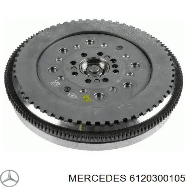 6120300105 Mercedes Volante de motor