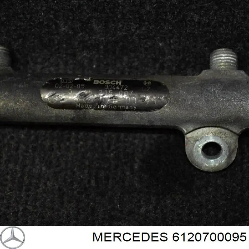 6120700095 Mercedes Distribuidor de combustível (rampa)