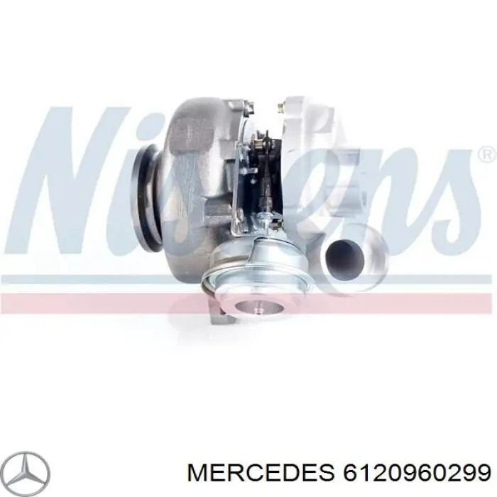 6120960299 Mercedes Turbina
