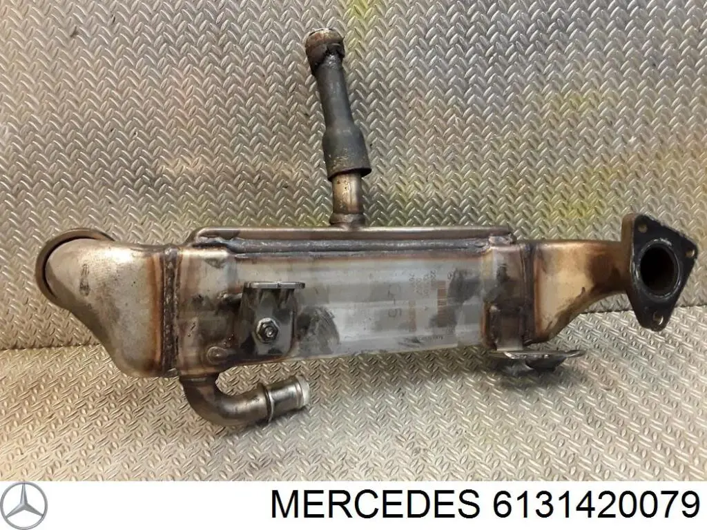 A613142007964 Mercedes Radiador do sistema EGR de recirculação dos gases de escape