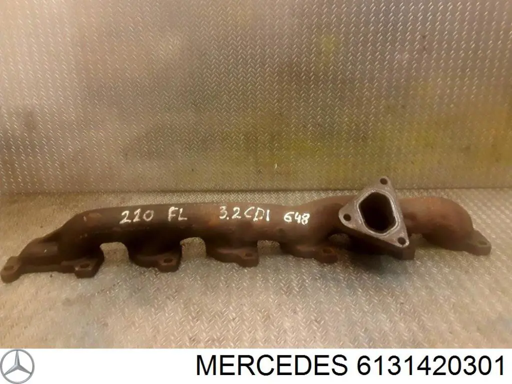 6131420301 Mercedes Tubo coletor de escape