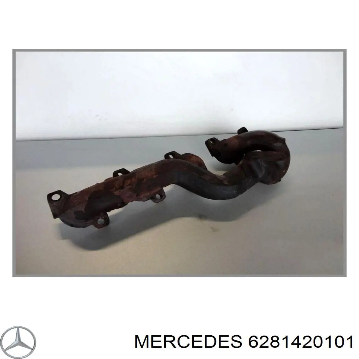A6281420101 Mercedes Tubo coletor de escape