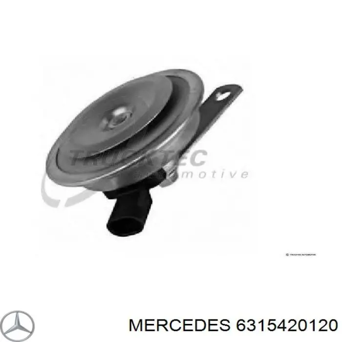 Sinal sonoro (cláxon) Mercedes A6385420020 preço, a partir de 46,05 USD