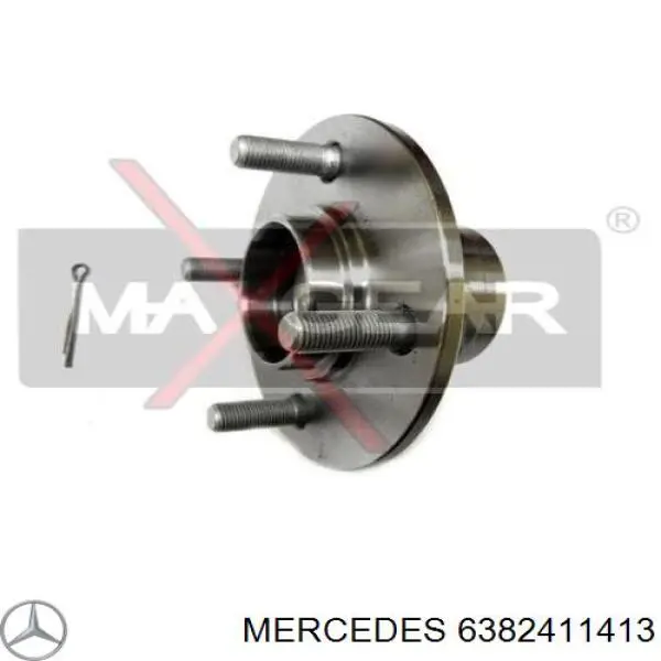 Coxim (suporte) traseiro de motor Mercedes 6382411413 preço, a partir de 62,99 USD