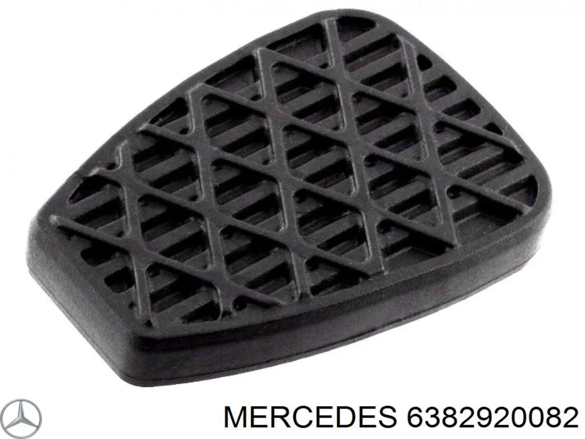 Compre 6382920082 Mercedes Placa sobreposta de pedal de embraiagem