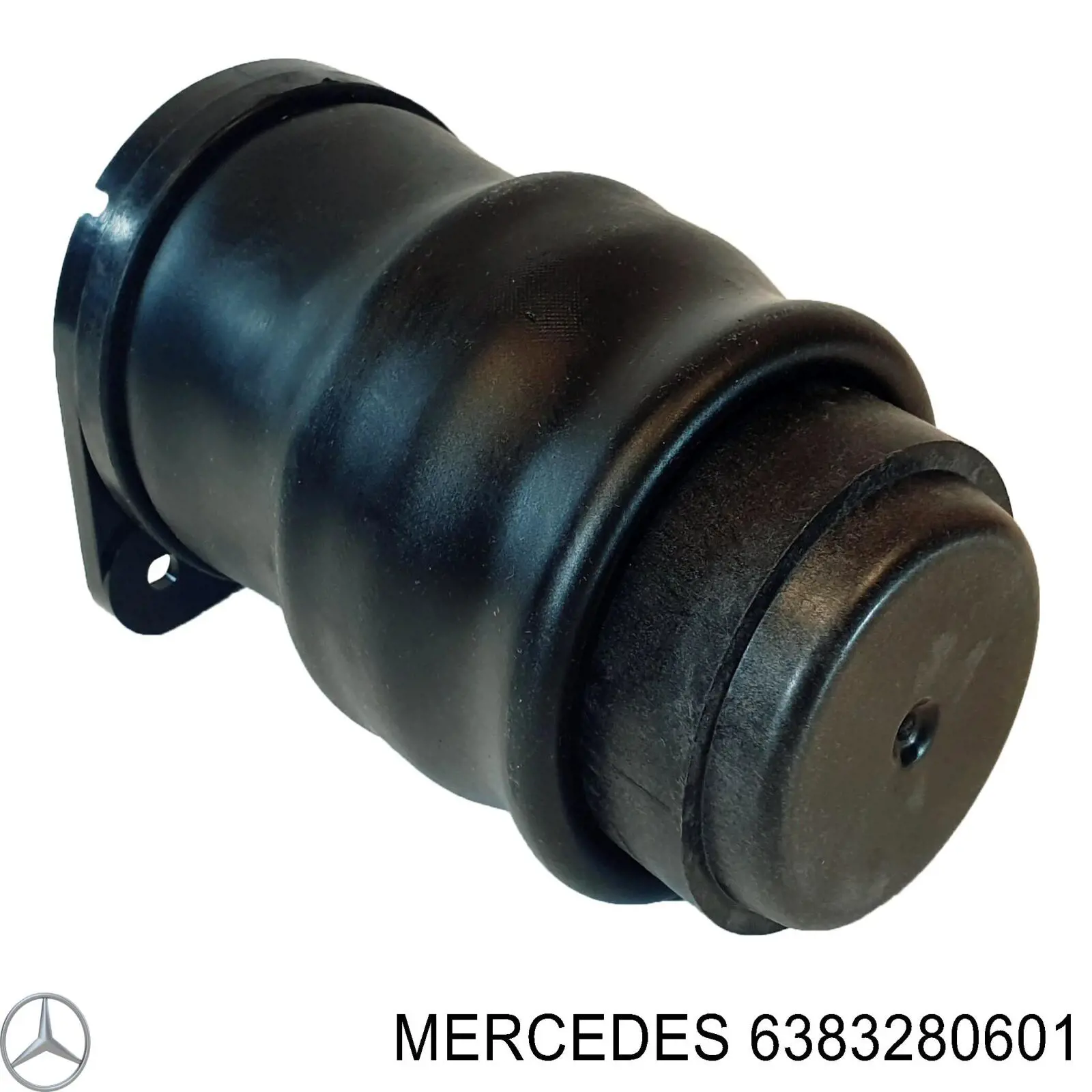 Compre 42963 Metalcaucho Coxim pneumático (suspensão de lâminas pneumática) do eixo traseiro