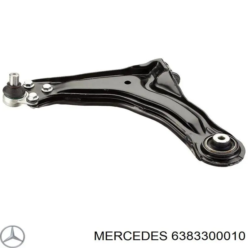 6383300010 Mercedes Braço oscilante inferior esquerdo de suspensão dianteira
