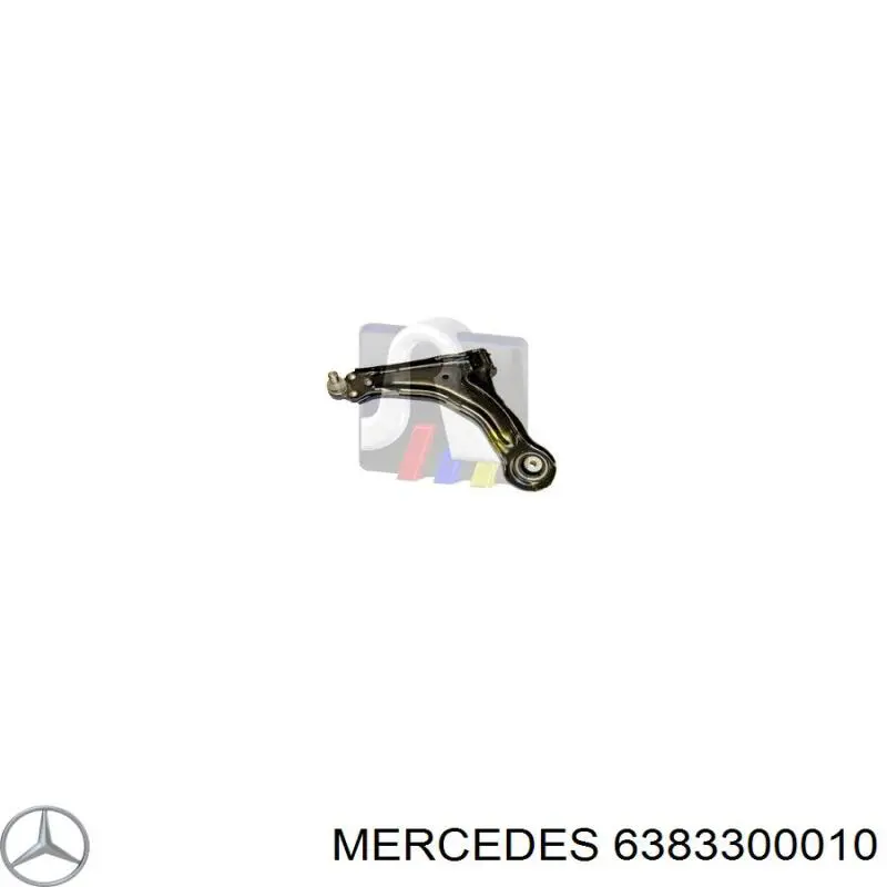 Braço oscilante inferior esquerdo de suspensão dianteira Mercedes 6383300010 preço, a partir de 64,70 USD