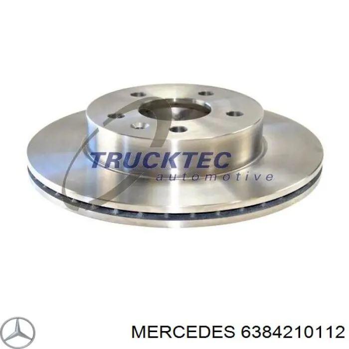 Compre 6384210112 Mercedes Disco do freio dianteiro