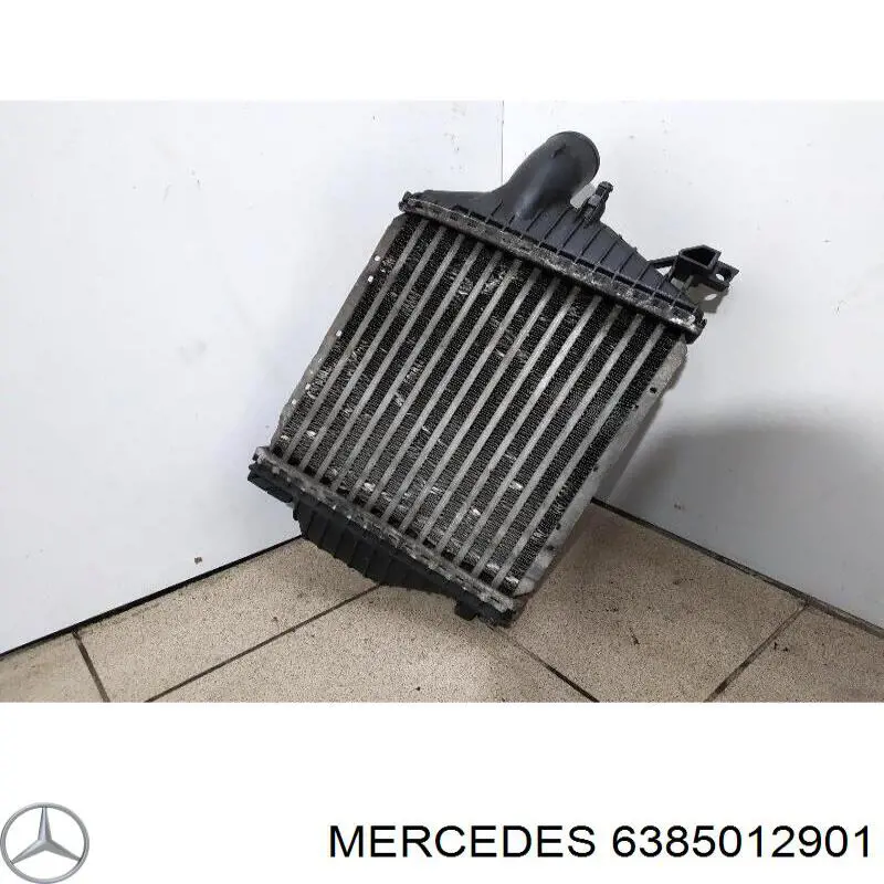 6385012901 Mercedes Radiador de intercooler