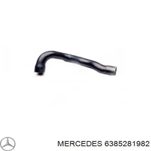 6385281982 Mercedes Mangueira (cano derivado) de intercooler