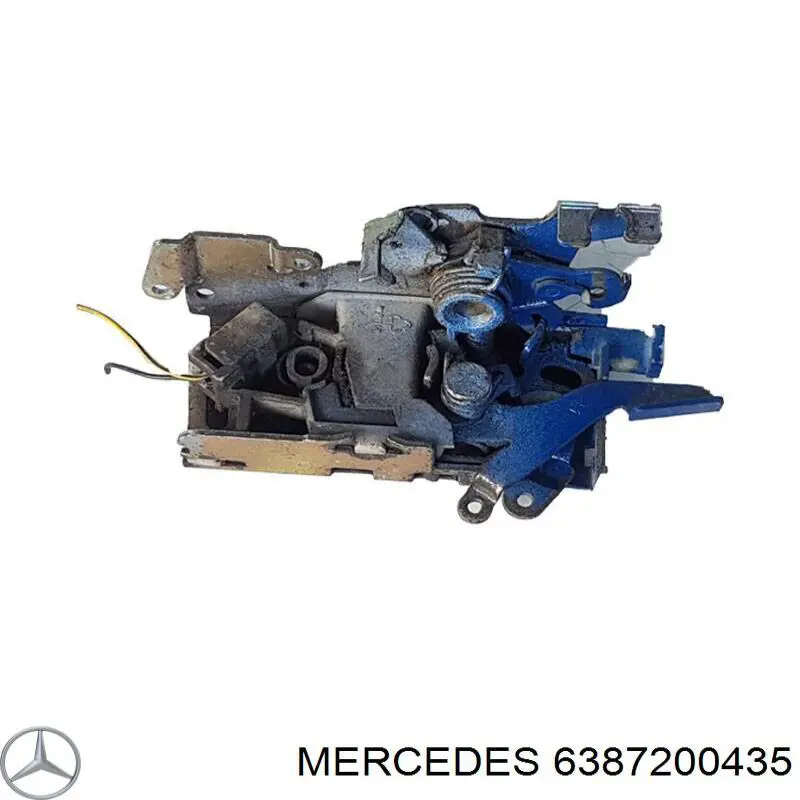 6387200435 Mercedes Fecho da porta dianteira esquerda