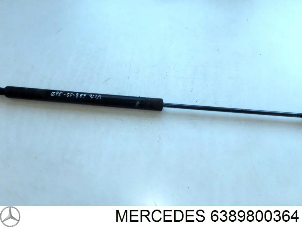 Amortecedor de tampa de porta-malas (de 3ª/5ª porta traseira) Mercedes 6389800364 preço, a partir de 25,84 USD