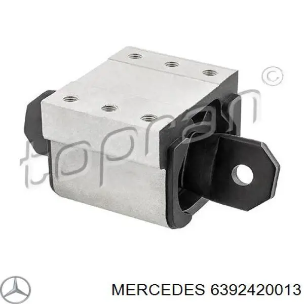 Coxim de transmissão (suporte da caixa de mudança) Mercedes 6392420013 preço, a partir de 25,33 USD