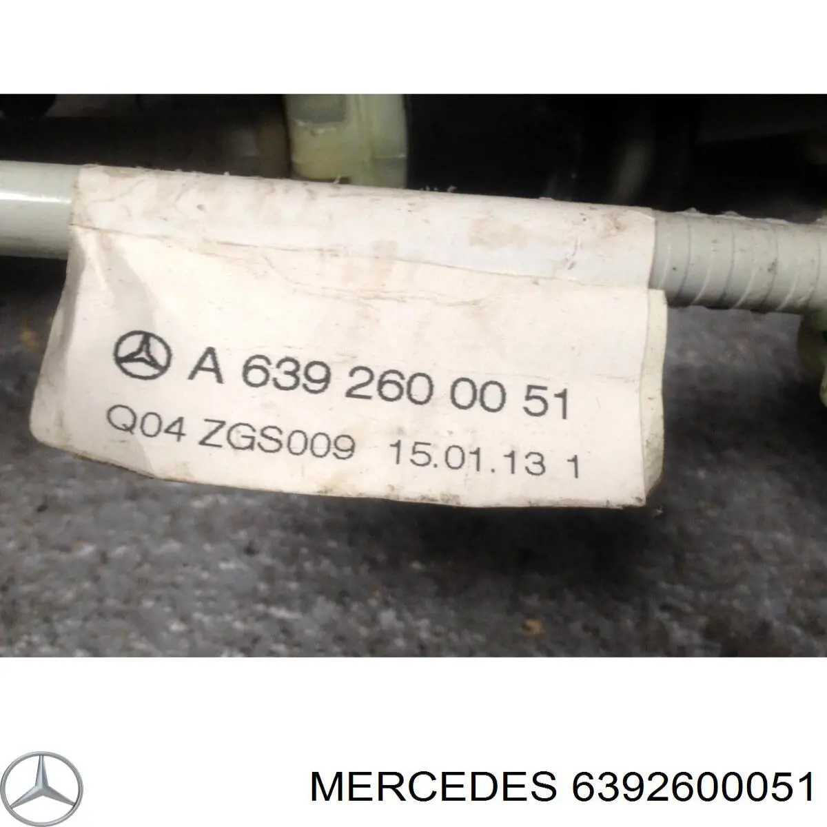 Cabo de mudança (de seleção de velocidade) 6392600051 Mercedes