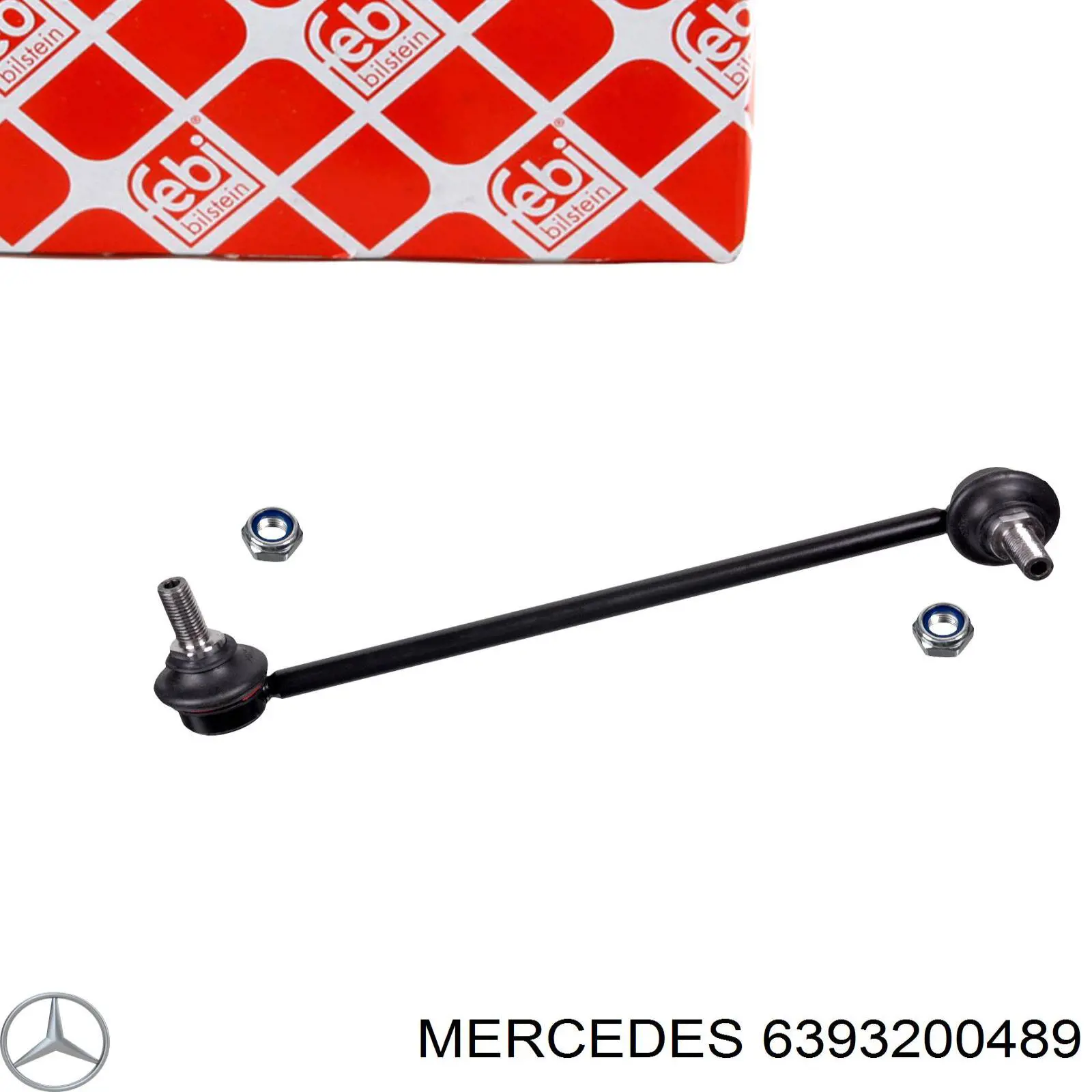 Montante esquerdo de estabilizador dianteiro Mercedes 6393200489 preço, a partir de 12,47 USD