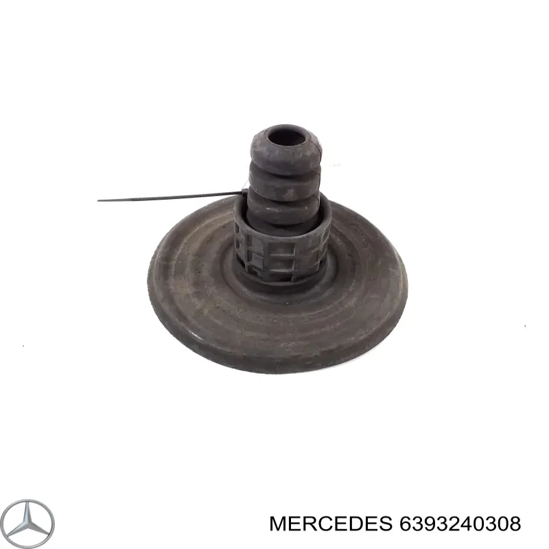 Espaçador (anel de borracha) da mola traseira superior Mercedes 6393240308 preço, a partir de 25,64 USD