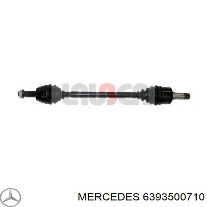 6393500710 Mercedes Semieixo traseiro