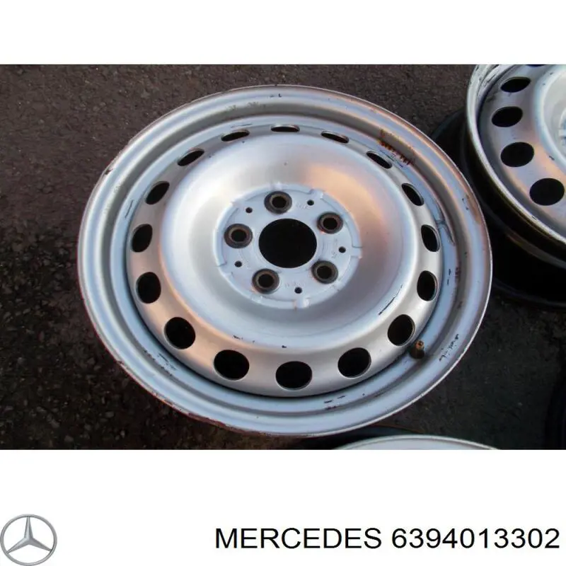A6394011302 Mercedes Discos de roda de aço (estampados)