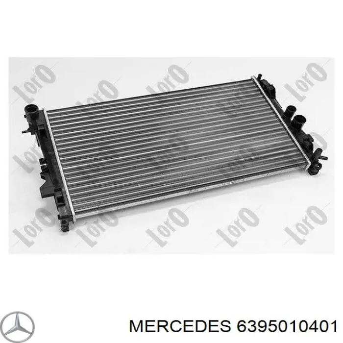 Compre 6395010401 Mercedes Radiador de esfriamento de motor