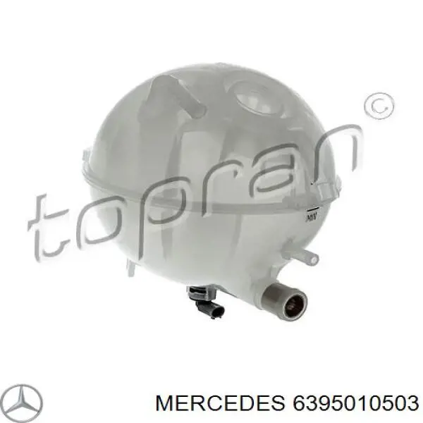 Tanque de expansão do sistema de esfriamento Mercedes 6395010503 preço, a partir de 57,66 USD