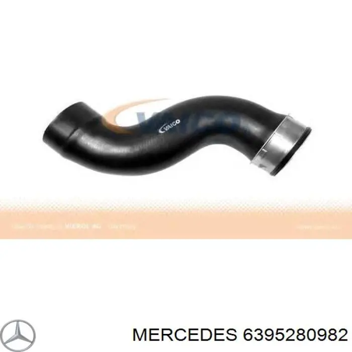 6395280982 Mercedes Mangueira (cano derivado) de intercooler