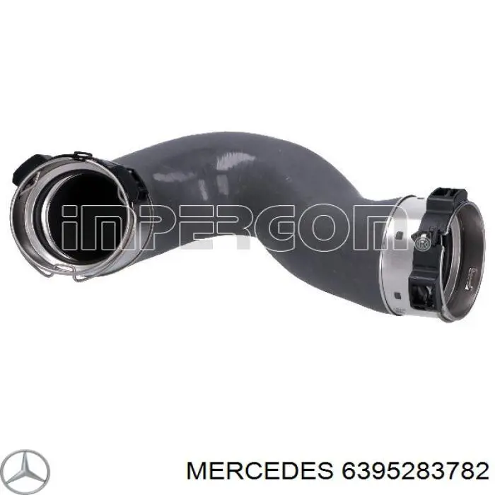 Compre 6395283782 Mercedes Mangueira (cano derivado) de intercooler