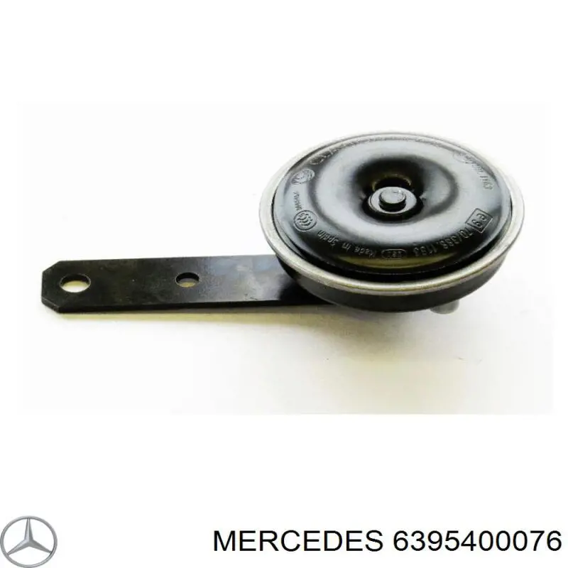 A6395400076 Mercedes Sinal sonoro (cláxon)