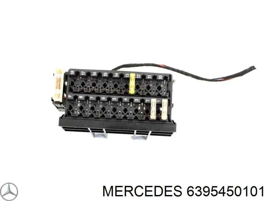 6395450101 Mercedes Unidade de dispositivos de segurança