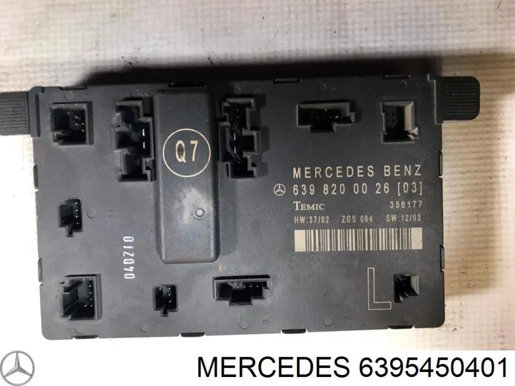 Unidade de dispositivos de segurança Mercedes 6395450401 preço, a partir de 233,90 USD