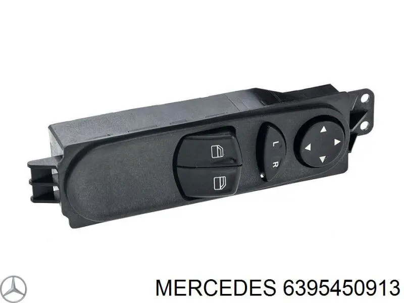 Unidade de botões dianteira esquerda de controlo de elevador de vidro Mercedes 6395450913 preço, a partir de 54,18 USD