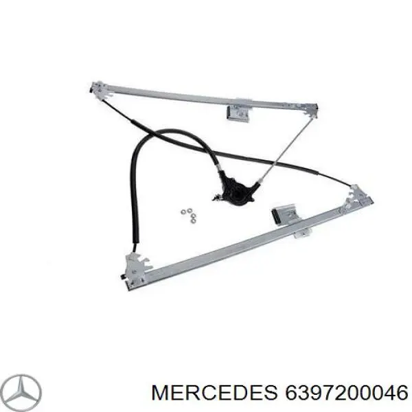 Mecanismo de acionamento de vidro da porta dianteira esquerda Mercedes 6397200046 preço, a partir de 52,16 USD