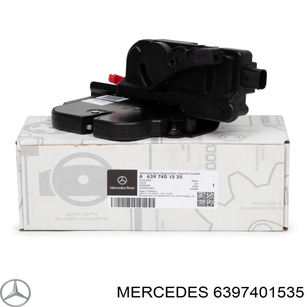 6397401535 Mercedes Fecho de tampa de porta-malas (de 3ª/5ª porta traseira)
