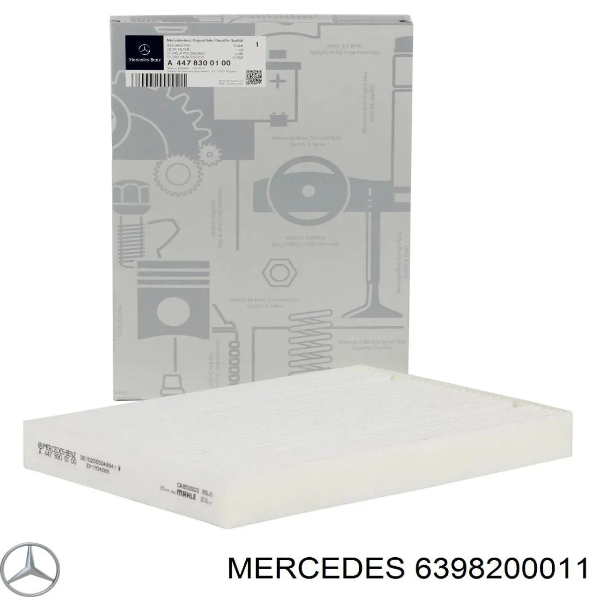 Compre 6398200011 Mercedes Sensor de fechamento de portas (interruptor de fim de carreira), da porta deslizante, na carroçaria
