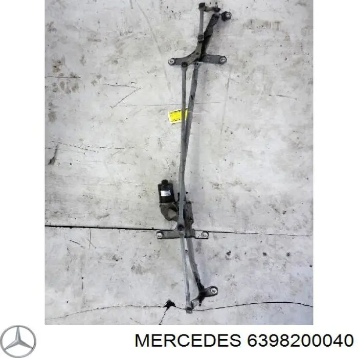 Trapézio de limpador pára-brisas Mercedes A6A398200040 preço, a partir de 55,65 USD