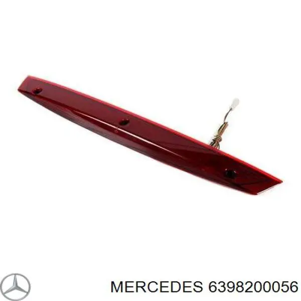 Sinal de parada traseiro adicional Mercedes 6398200056 preço, a partir de 78,60 USD