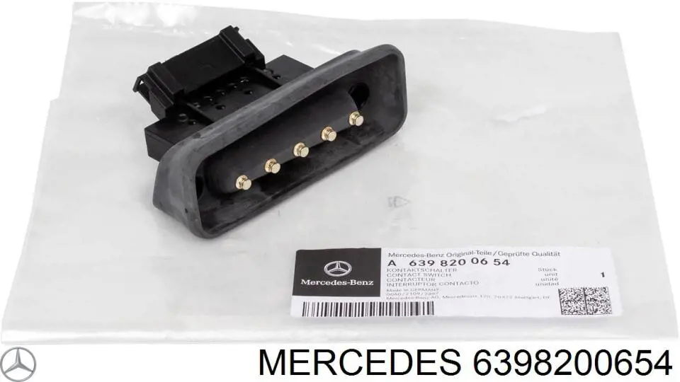 Sensor de fechamento de portas (interruptor de fim de carreira), na porta deslizante Mercedes 6398200654 preço, a partir de 42,34 USD